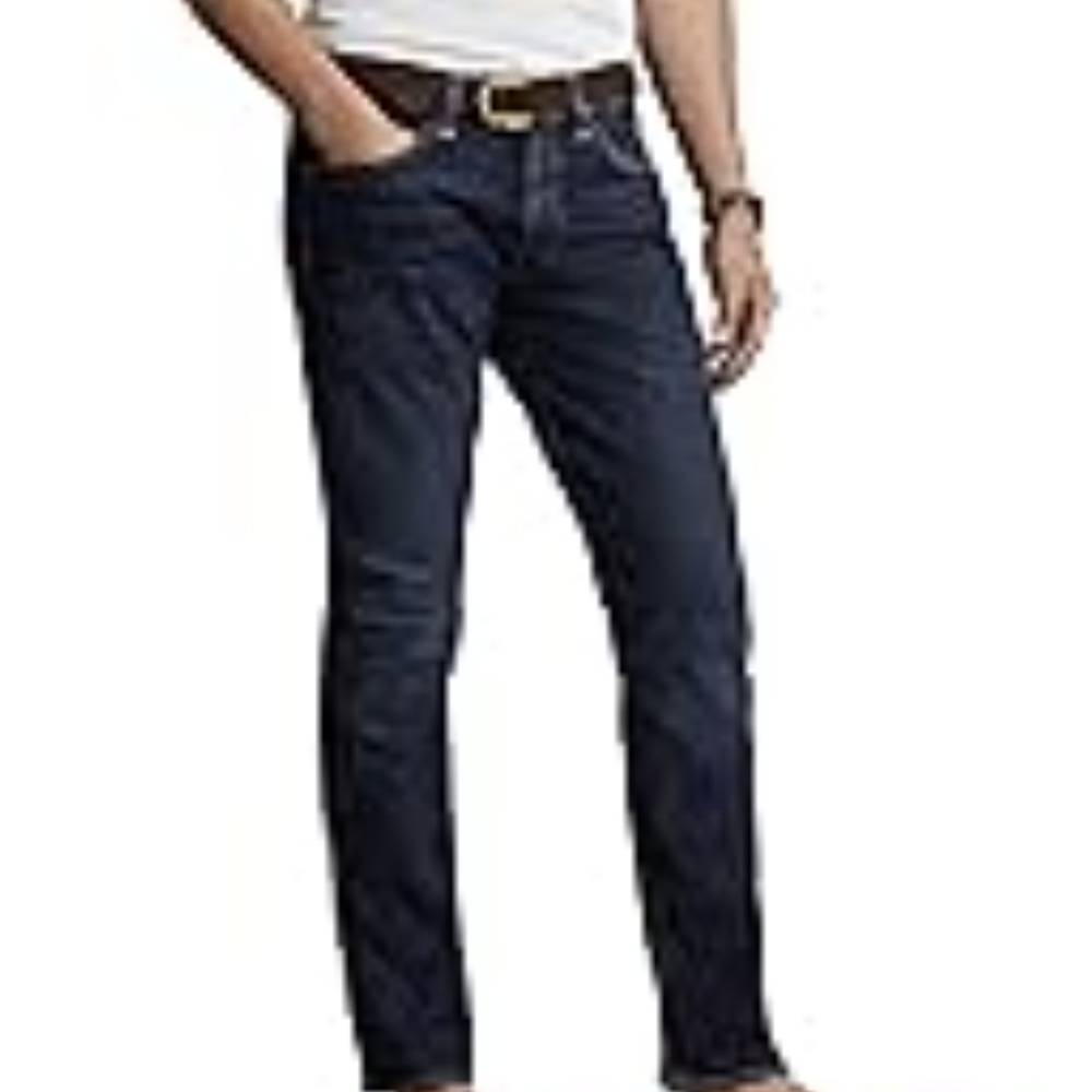 Steve Madden Men's Deep Indigo Slim Jeans‎